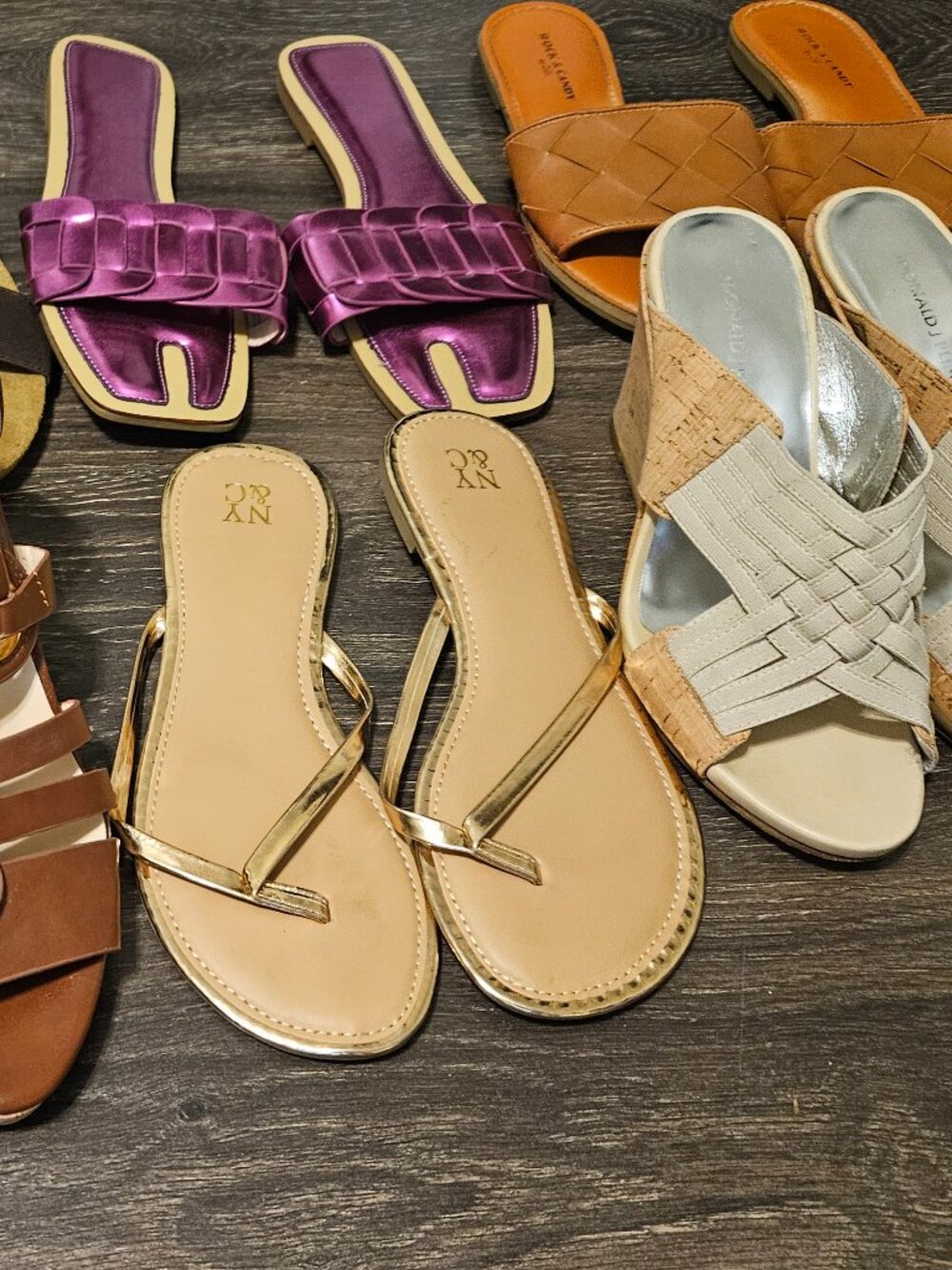 RESELLER Sandals bundle lot - Various sizes - 8 pair - Picture 4 of 4